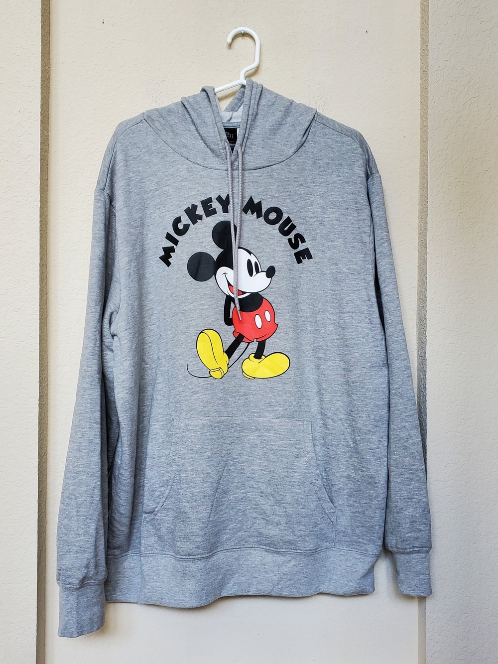 Disney Mickey Mouse Hoodie.  Size XL